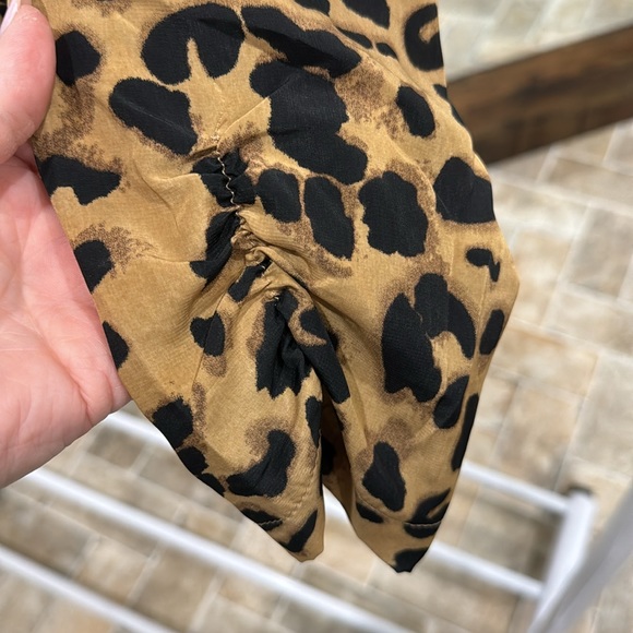 Leopard Print Silk Jacket - Picture 4 of 4